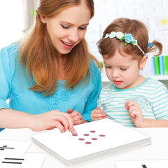 Clapjoy Fun With Dots & Numbers Flashcards For 6+ Months Babies