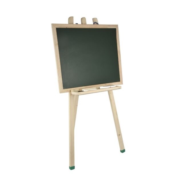 Simarr 2 in 1 Standing Black Board For Kids Ages 3 Years and Up