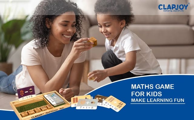 Clapjoy Maths Master Puzzle For Kids Of Age 2 Years And Above