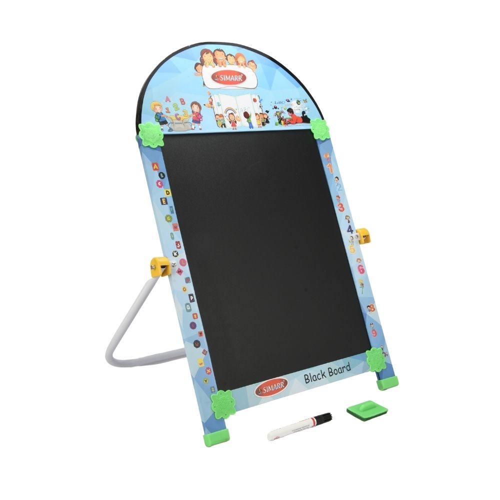 Simarr 2 in 1 Black Board For Kids Ages 3 Years and Up