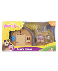 Simba Masha and The Bear Bear`s House Playset For Ages 3+