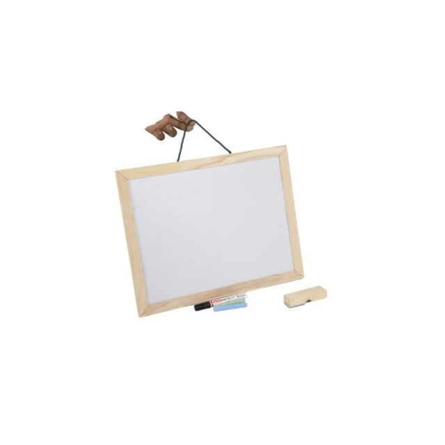 Simarr 2 in 1 Standing Black Board For Kids Ages 3 Years and Up