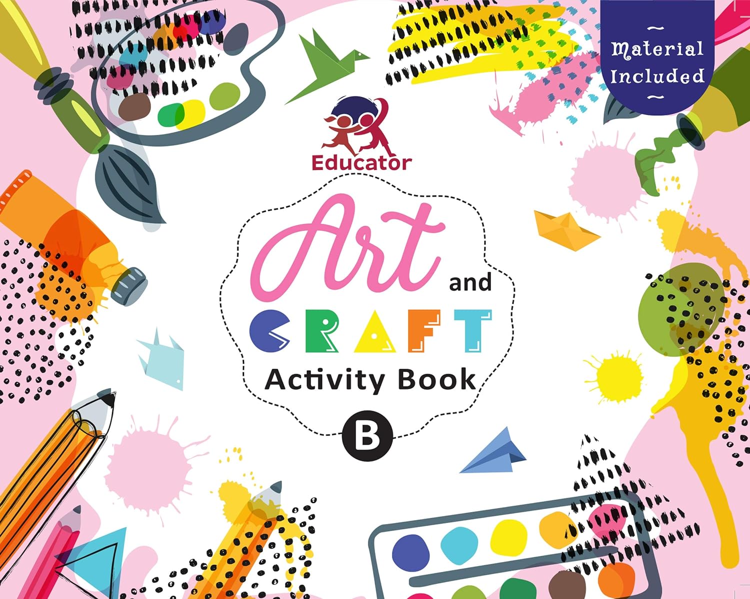 Pegasus Art And Craft Activity Book - (B)