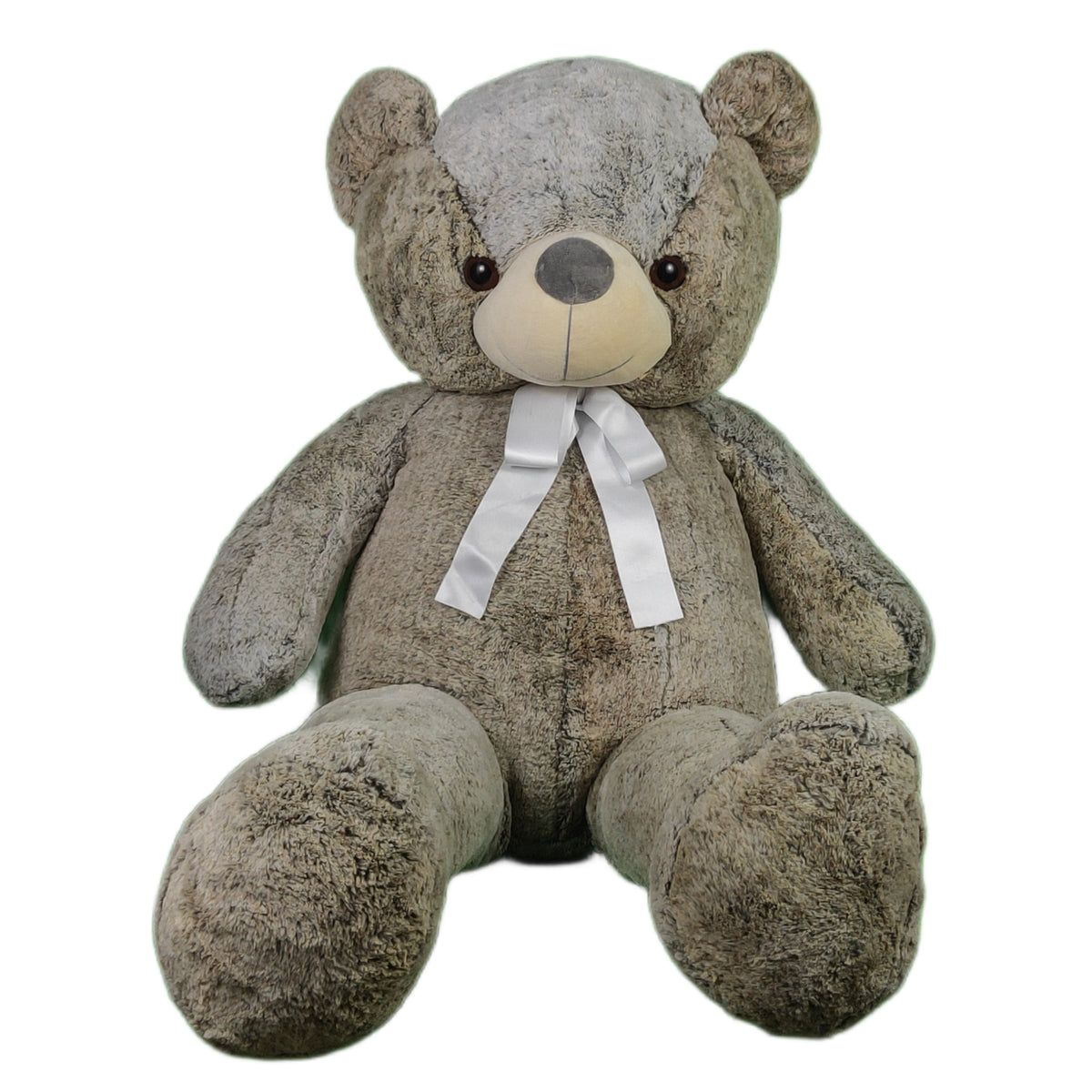 Play Hour Wolly The Teddy Bear Plush Soft Toy for Ages 3 Years and Up - Grey, 120cm