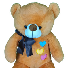 Play Hour Teddy Bear Plush Soft Toy for Ages 3 Years and Up - Brown, 90cm