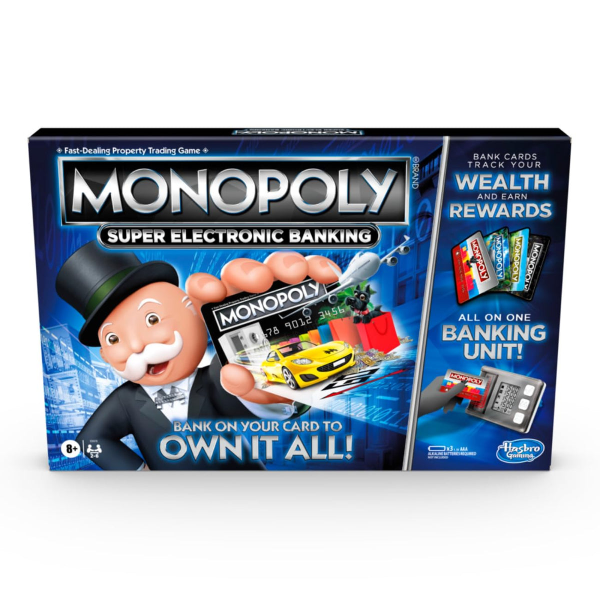 Monopoly Super Electronic Banking Board Game for Ages 8 and Up