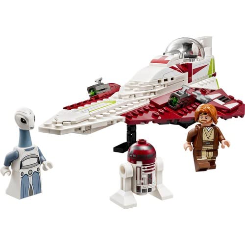 LEGO Star Wars OBI-Wan Kenobi’s Jedi Starfighter Building Kit For Ages 7+