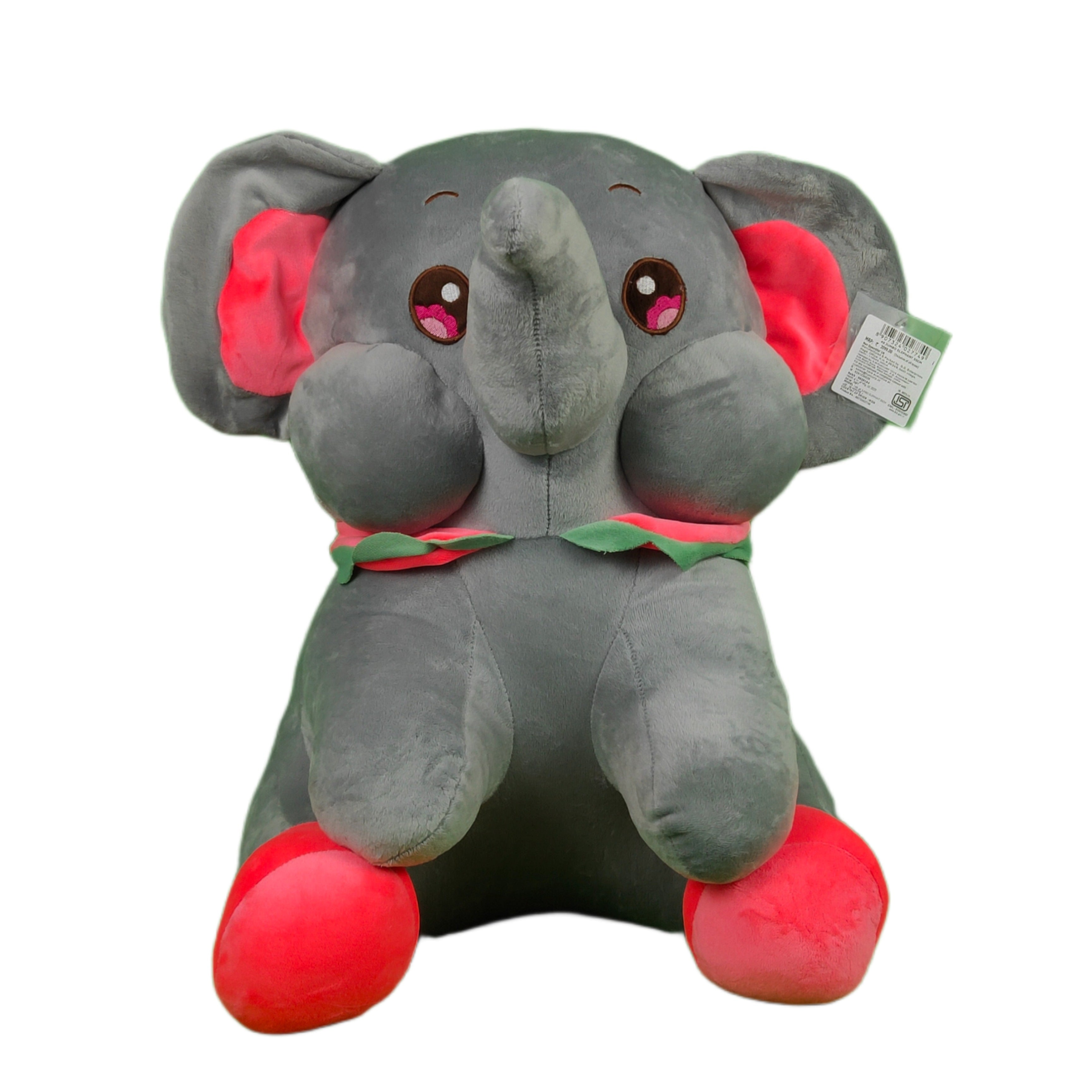 Jumbo elephant on sale stuffed animal