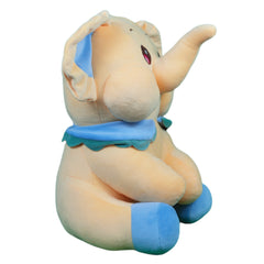 Play Hour Jumbo The Elephant Plush Soft Toy for Ages 3 Years and Up - Yellow, 55cm