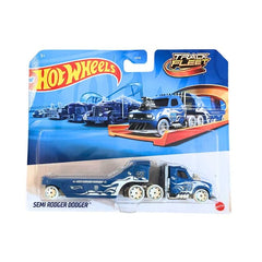 Hot Wheels Track Fleet Semi Rodger Dodger Truck for Ages 3 Years and Up