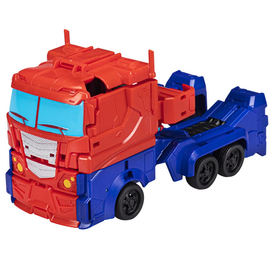 Transformers Rise of The Beasts Movie 11 Inch Titan Changer Optimus Prime Converting Action Figure for Ages 6 Years and Up