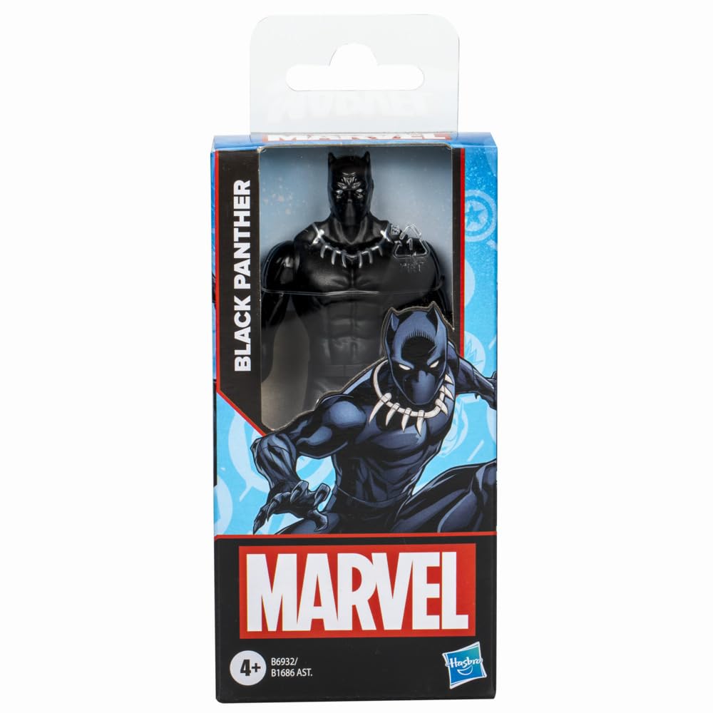 Marvel Black Panther 6-in Basic Action Figure, Toys for Kids Ages 4 and up