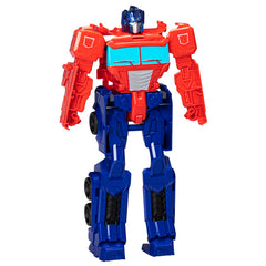 Transformers Rise of The Beasts Movie 11 Inch Titan Changer Optimus Prime Converting Action Figure for Ages 6 Years and Up