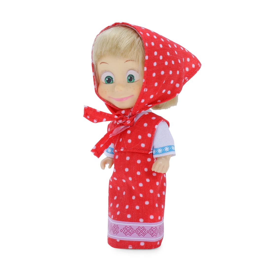 Simba Masha and The Bear 12 Cm Toy Doll With Red Dress Ideal For Ages 3+