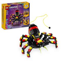 LEGO Creator 3in1 Wild Animals Surprising Spider Building Kit For Ages 7+