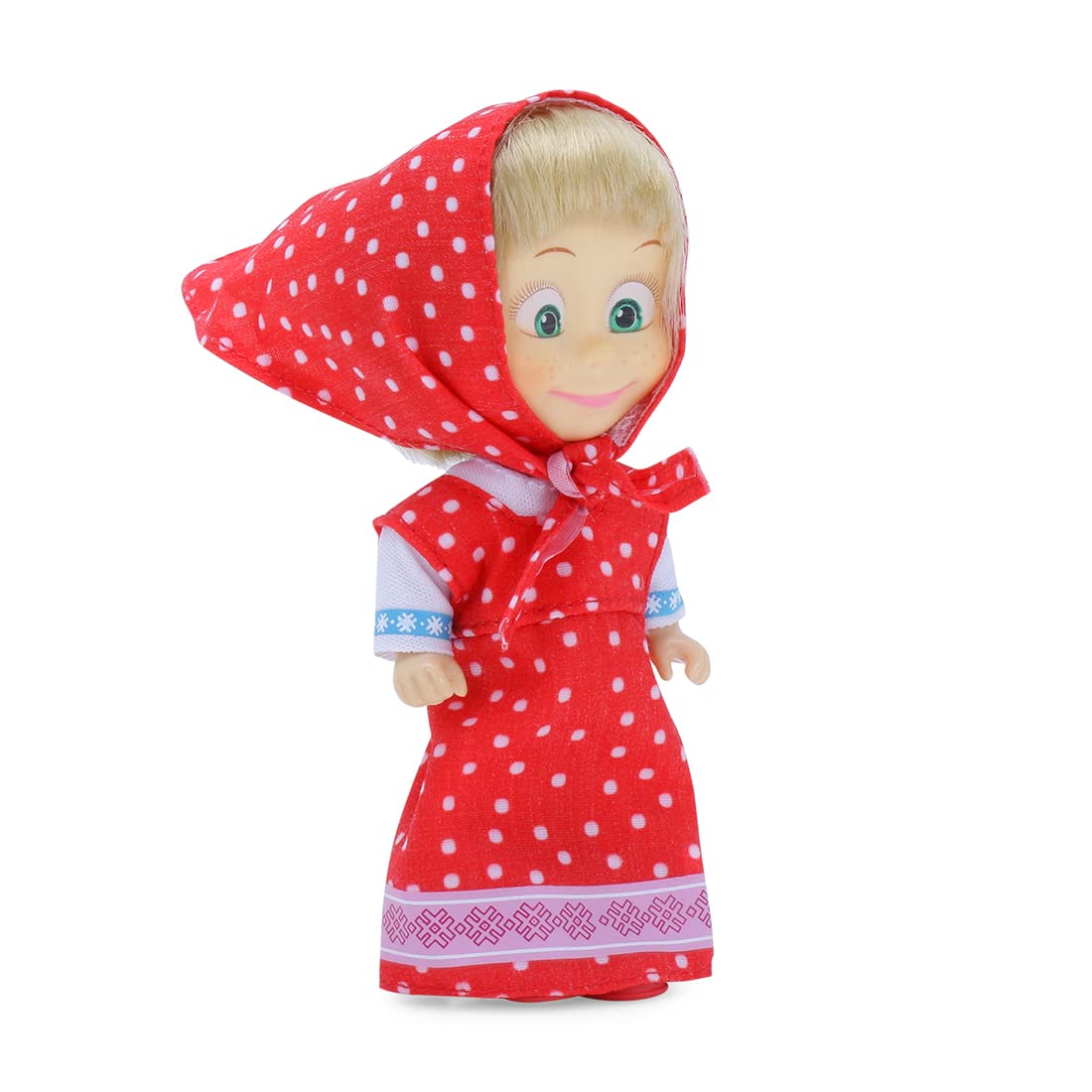 Simba Masha and The Bear 12 Cm Toy Doll With Red Dress Ideal For Ages 3+