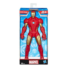 Marvel Mighty Hero Series Iron Man Action Figure, 9.5-Inch Poseable Super Hero Toy for Kids 4