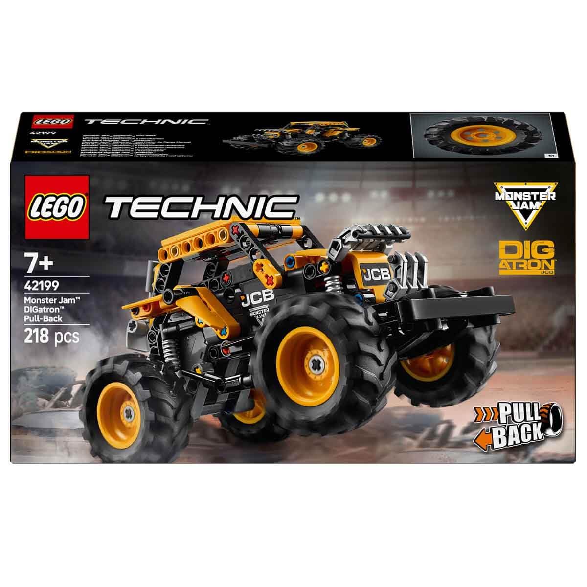 LEGO Technic Monster Jam DIGatron Pull-Back Truck Building Kit For Ages 7+