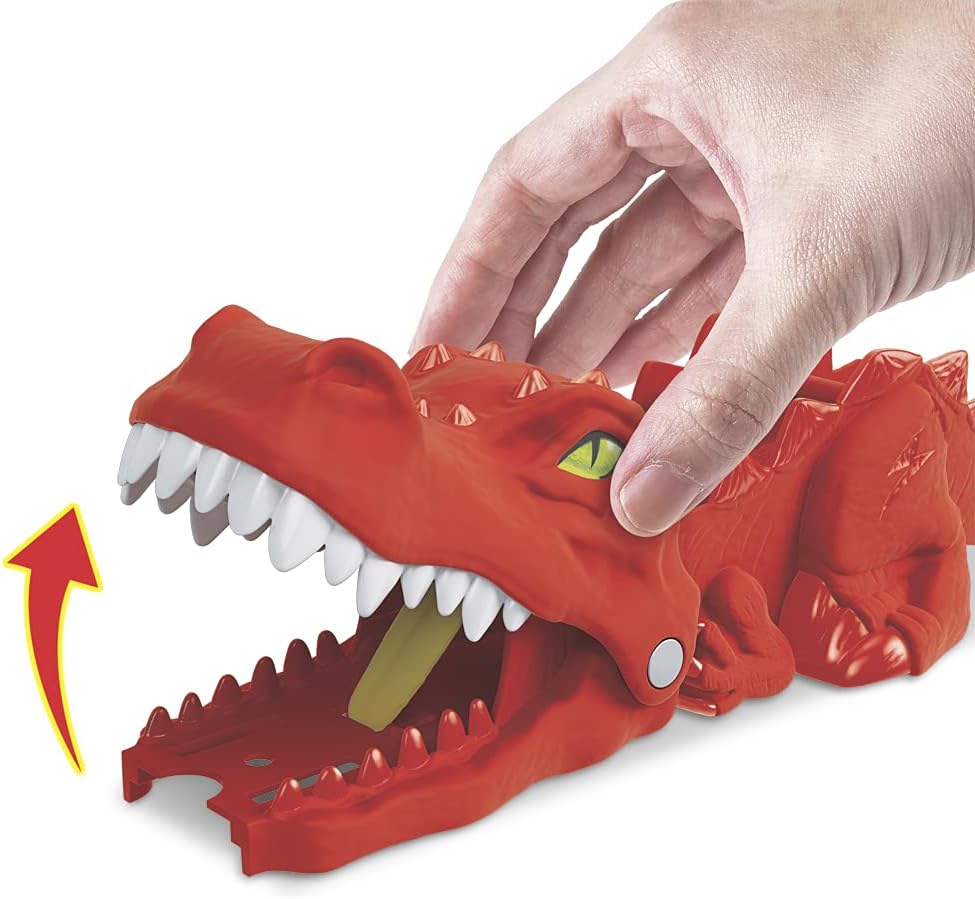 Hot Wheels City Nemesis Dino Launcher Playset For Kids Ages 4 and Up