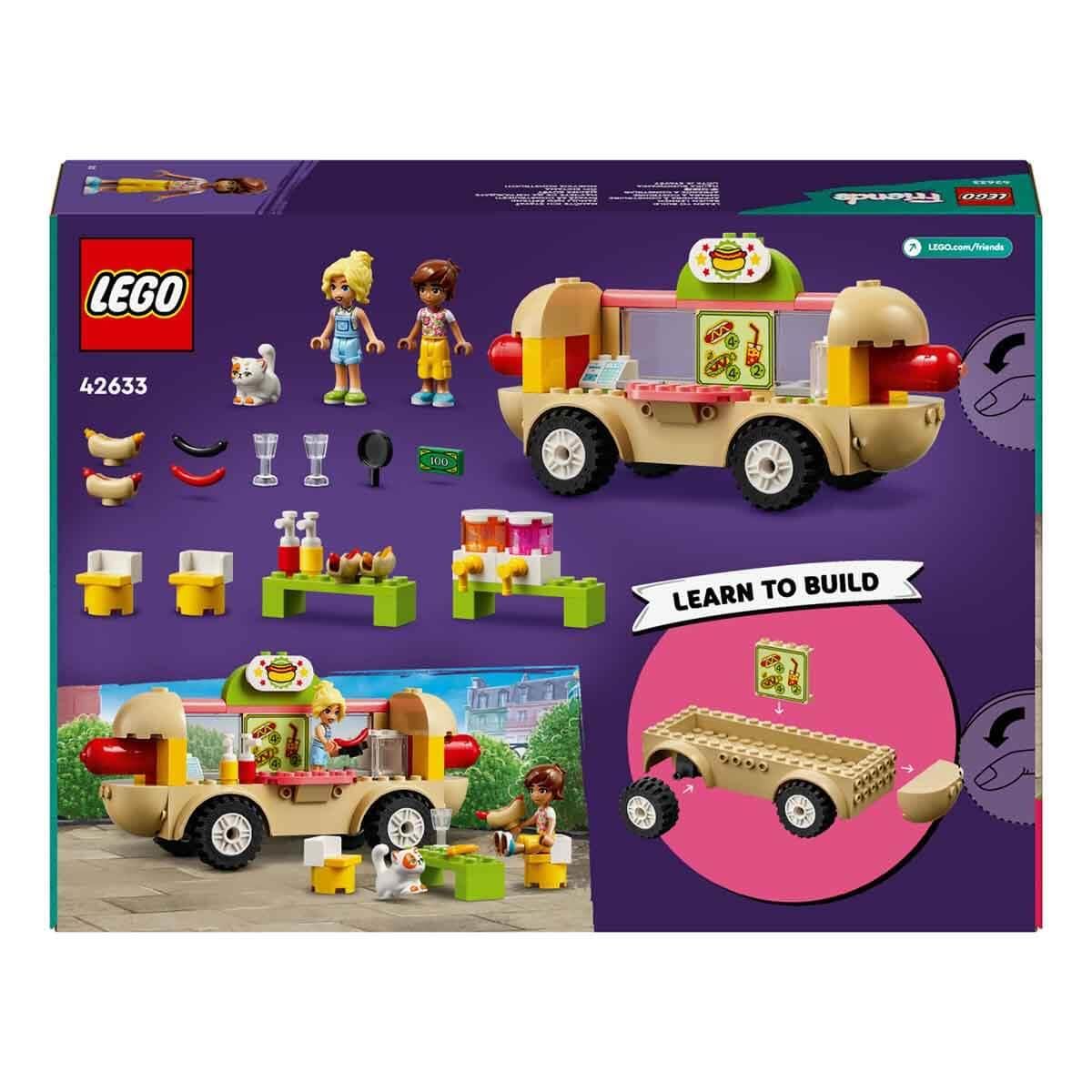 LEGO Friends Hot Dog Food Truck Building Kit For Ages 4+