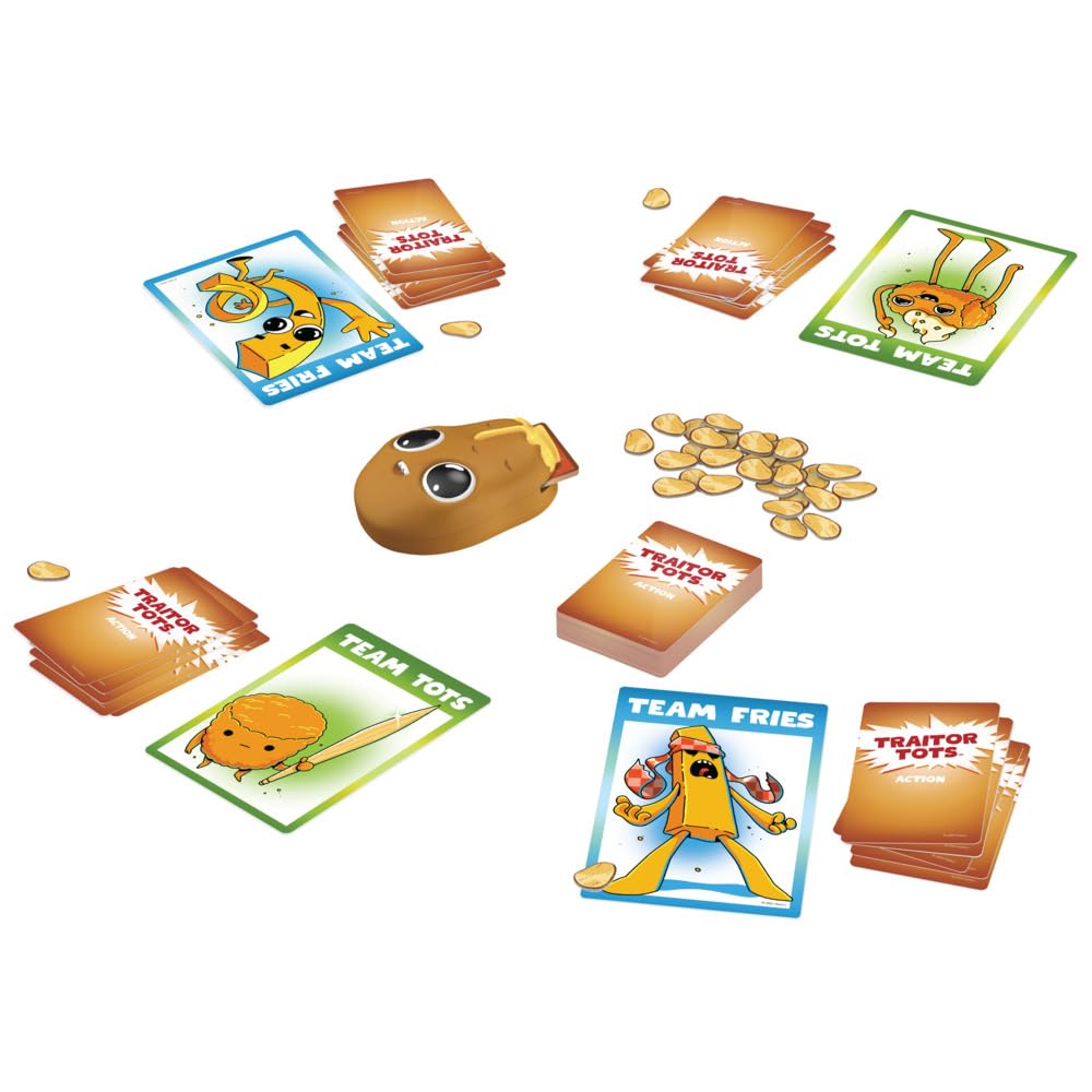 Hasbro Traitor Tots Card Game | Explosive Potato Party Card Game for Families and Adults | Ages 8 and Up