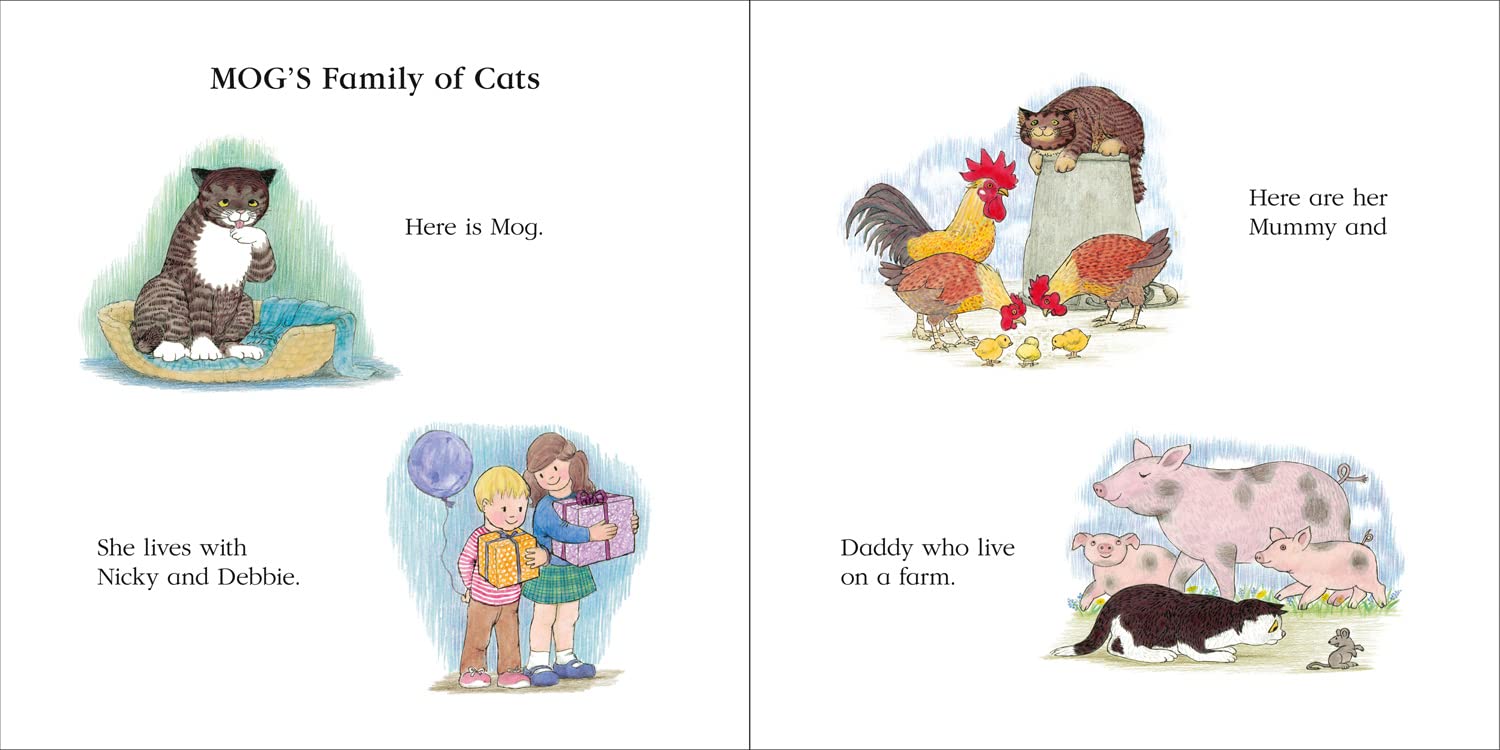 Judith Kerr Mog and Me and Other Stories Story Book for ages 2+