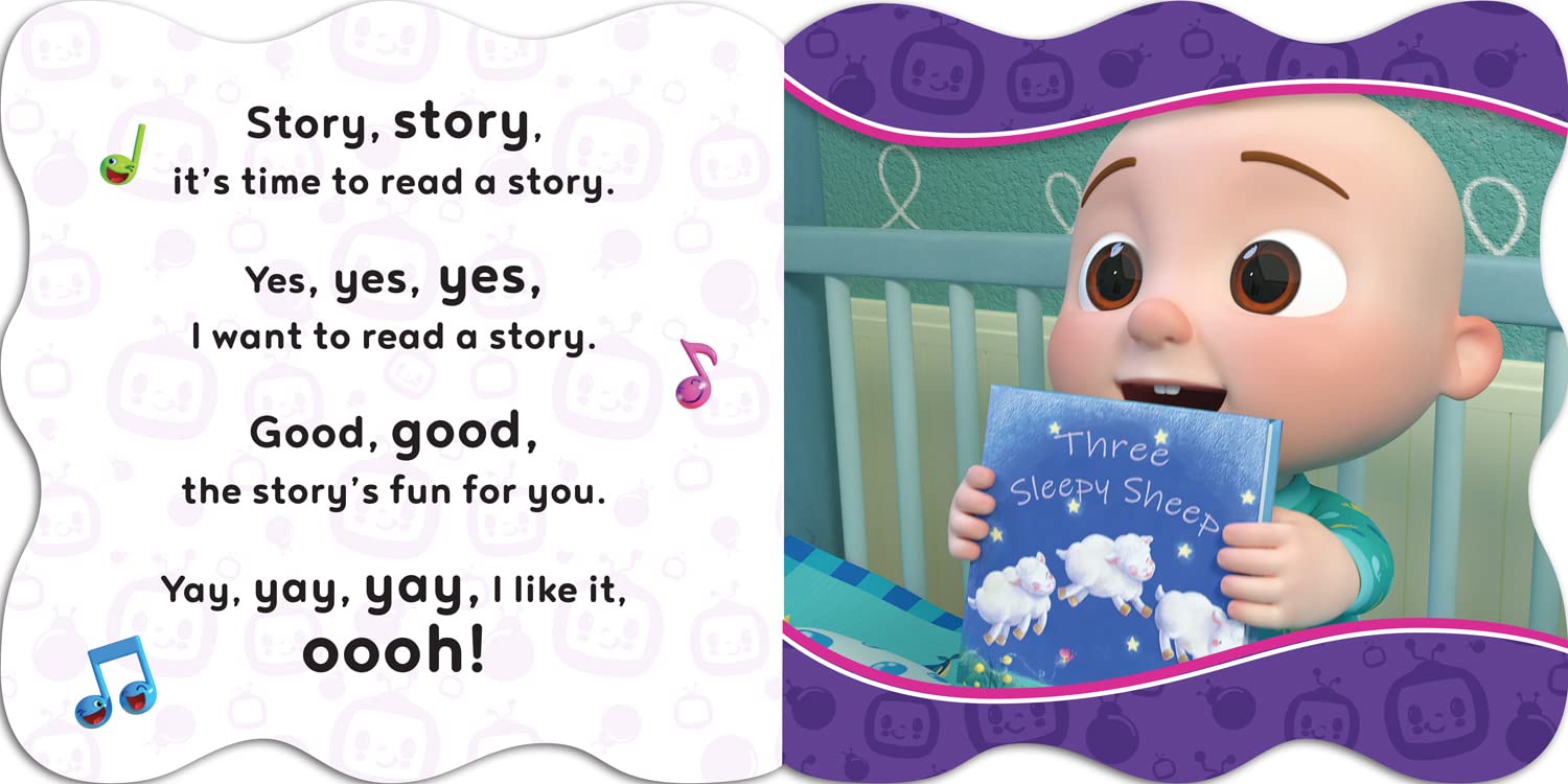 CoComelon Sing-Song: BEDTIME SONG Board Book for Ages 18 months Above