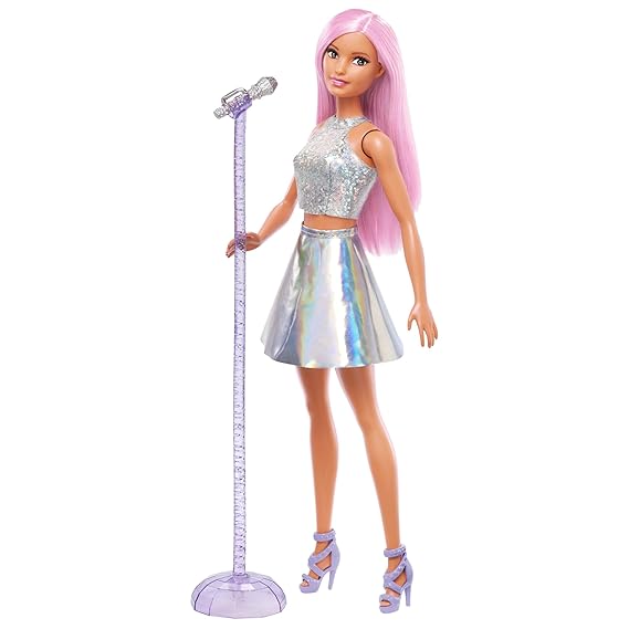 Barbie Careers Pop Star Doll for Kids Ages 3 years And Up