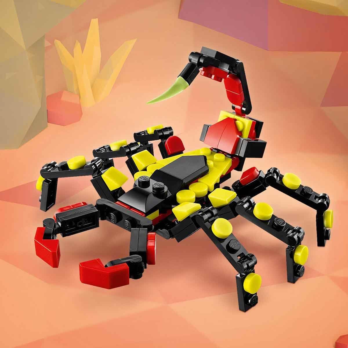 LEGO Creator 3in1 Wild Animals Surprising Spider Building Kit For Ages 7+