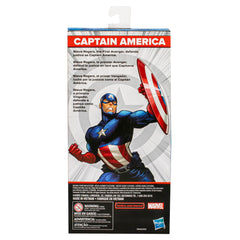 MARVEL Avengers Captain America 9.5-inch Scale Action Figure Toy, Comics-Inspired Design, for Ages 4