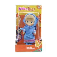 Simba Masha and The Bear 12 Cm Toy Doll With Blue Dress Ideal For Ages 3+