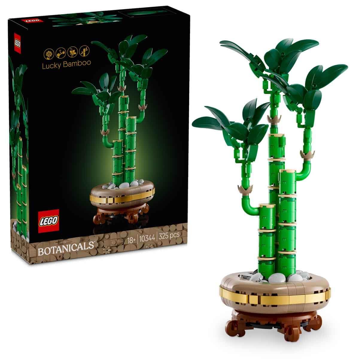 LEGO Botanical Collection Lucky Bamboo Plant Building Kit For Ages 18+