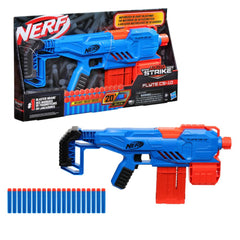 Nerf Alpha Strike Flyte CS-10 Motorised Blaster‚ 10-Dart Clip-Fed Blasting‚ 20 Official Nerf Elite Darts for Kids, Teens, Adults