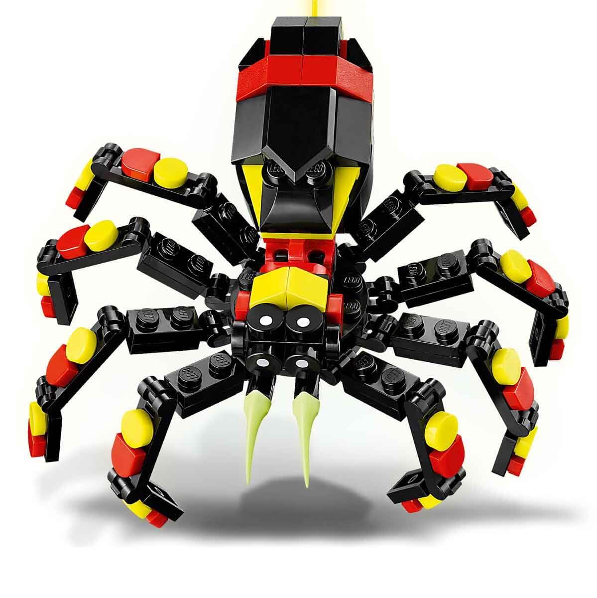 LEGO Creator 3in1 Wild Animals Surprising Spider Building Kit For Ages 7+