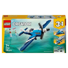 LEGO Creator 3in1 Aircraft Race Plane Building Kit For Ages 7+