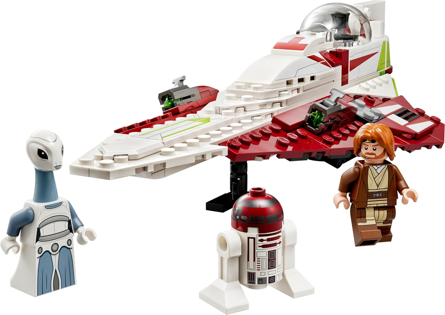 LEGO Star Wars OBI-Wan Kenobi’s Jedi Starfighter Building Kit For Ages 7+