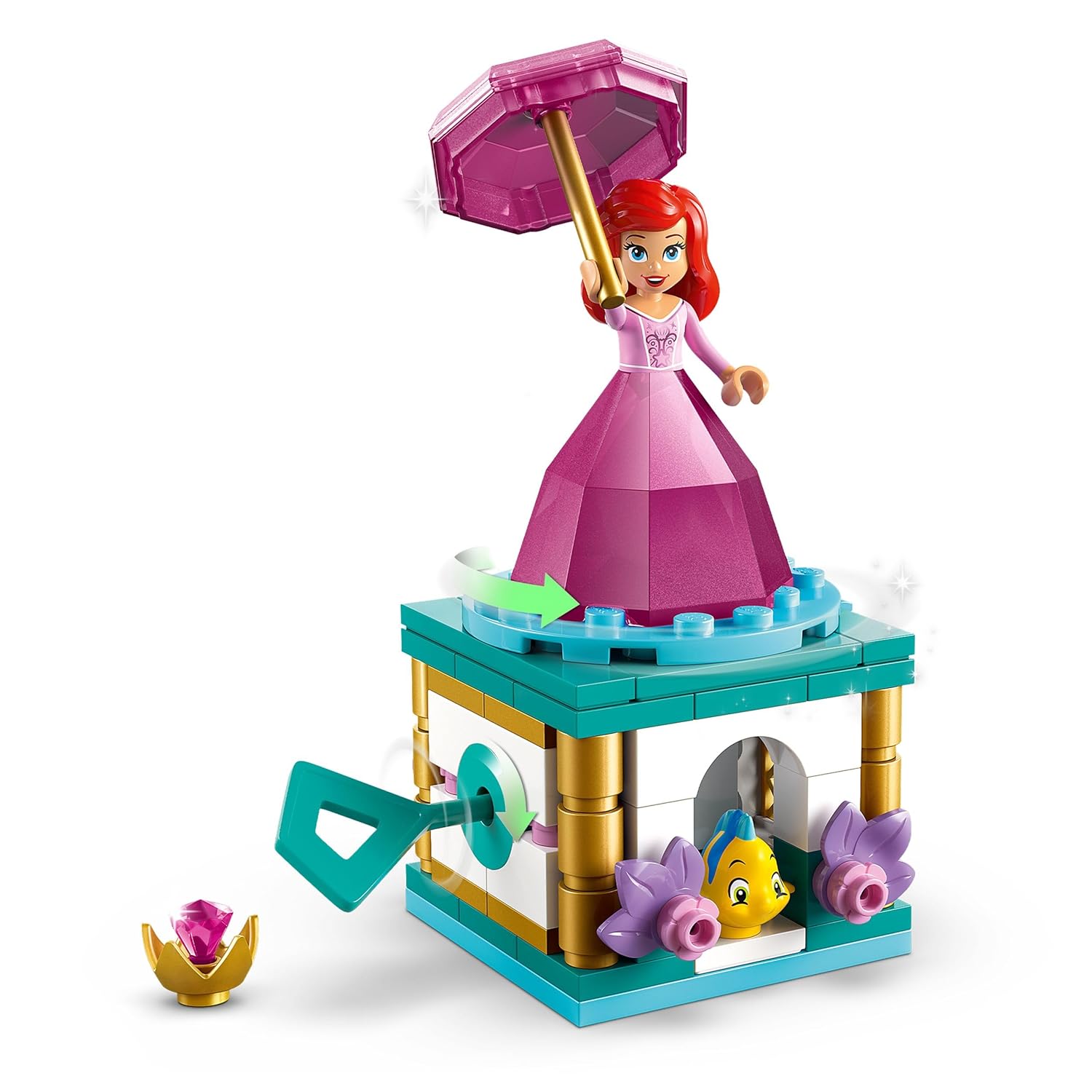 LEGO Disney Princess Twirling Ariel Building Kit For Ages 5+