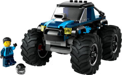 LEGO City Blue Monster Truck Off-Road Toy Set Building Kit for Ages 5+