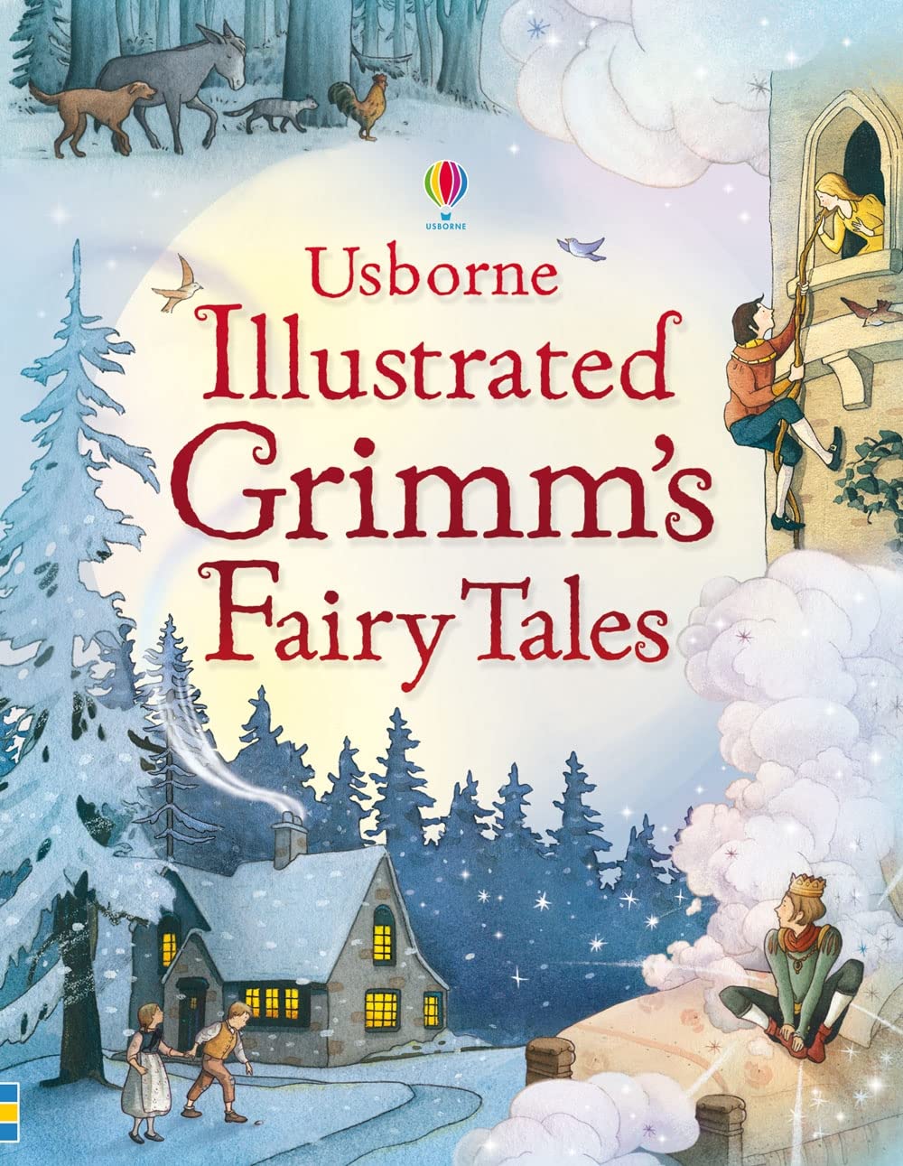 Illustrated Grimm'S Fairy Tales Story Book for ages 7+