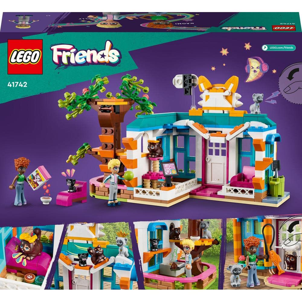 LEGO Friends Cat Hotel Building Kit for Ages 6+