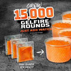 Nerf Pro Gelfire Refill 15000 Gelfire Rounds for Use with Nerf Gelfire Blasters for Ages 14 Years Up