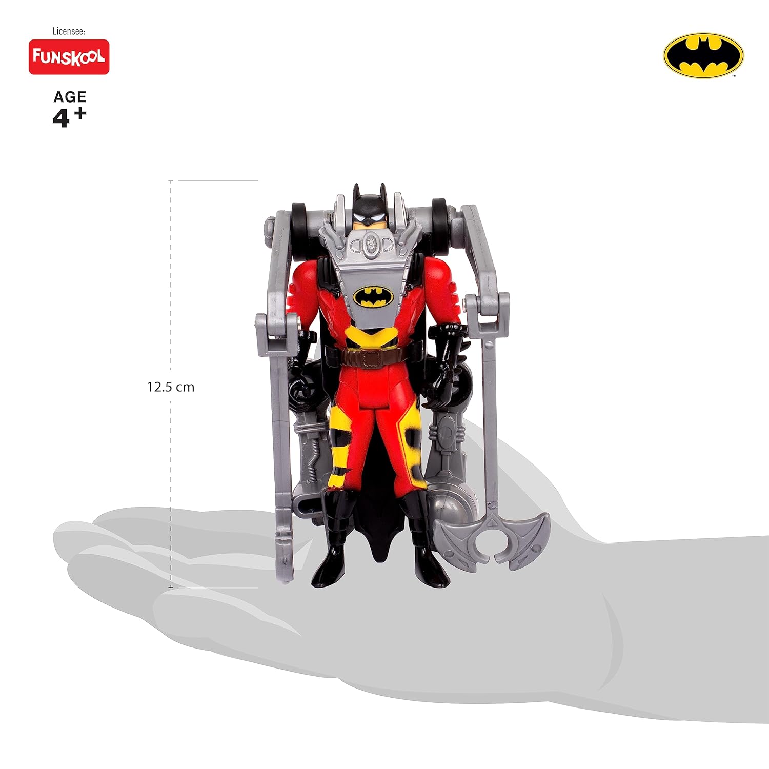 Funskool Disaster Control Batman Action Figurine for Ages 4+ (Card & Design May Vary)