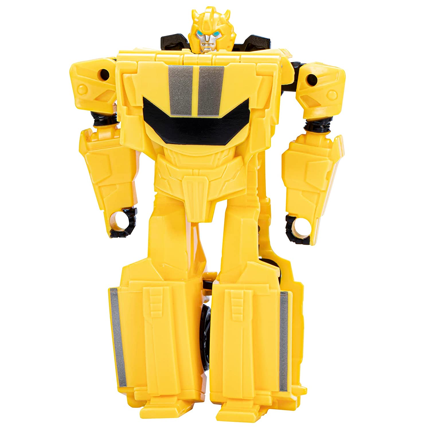 Transformers EarthSpark 1-Step Flip Changer 4 Inch Bumblebee Action Figure Ages 6 Years and Up