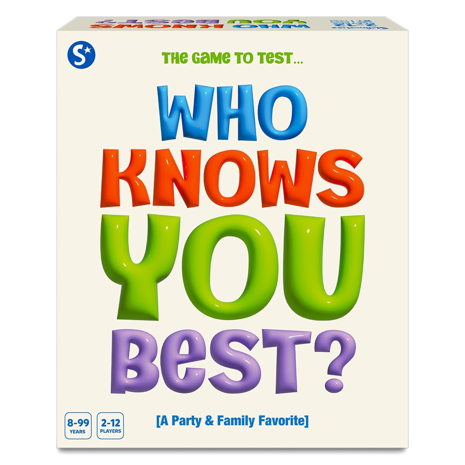 Skillmatics Card Game - Who Knows You Best, Family Party Game for ages 8+