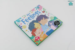 Booktopus Slide and Learn Board Book - My Feelings Emotional Learning Book - Interactive Books for Kids 4+