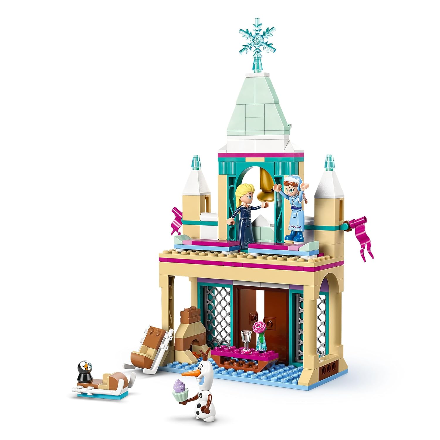 LEGO Disney Frozen Arendelle Frozen Castle Building Kit For Ages 5+