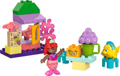 LEGO DUPLO Disney Ariel and Flounderâ€™s CafÃ© Stand Set Building Kit for Ages 2+