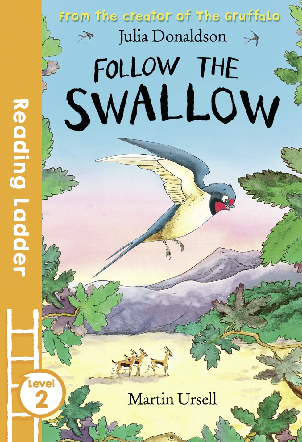 Julia Donaldson Follow the Swallow Story Book for ages 5+