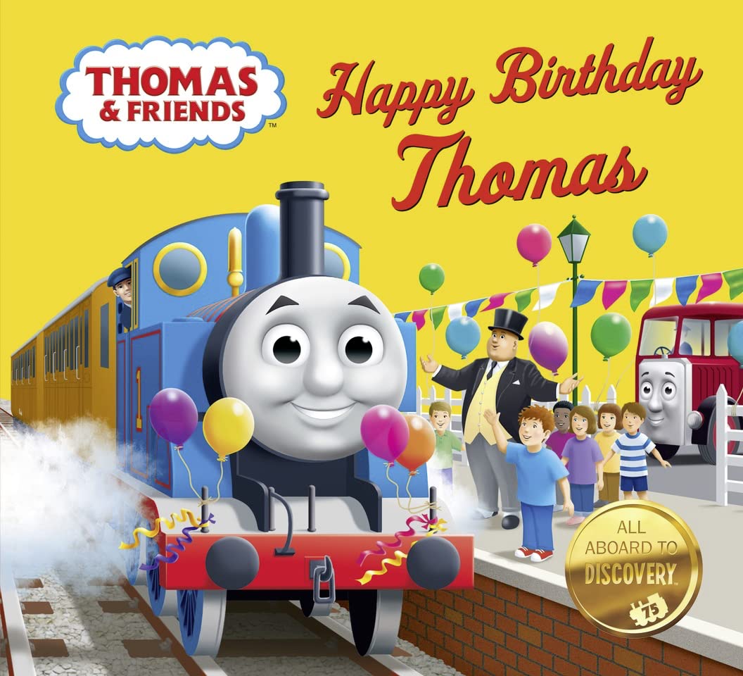 Thomas & Friends: Happy Birthday, Thomas! Board Picture Book for Ages 18 months Above