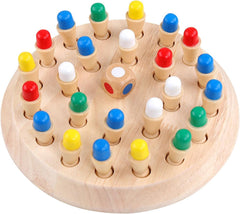 Simarr Wooden Memory Chess For Kids 5 Years and Up